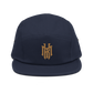 KRLMNTLTY 'Gifted Thoughts' Five Panel in Navy/Gold