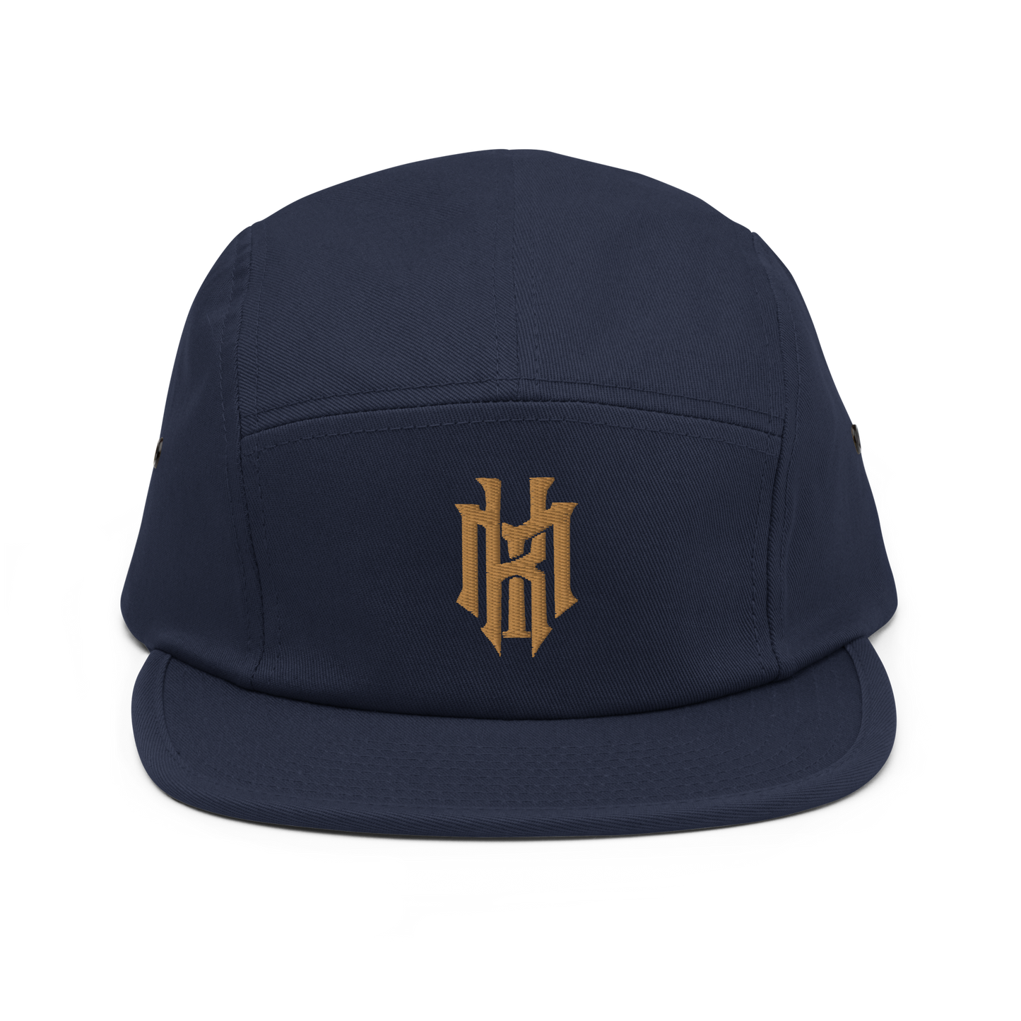 KRLMNTLTY 'Gifted Thoughts' Five Panel in Navy/Gold