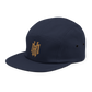 KRLMNTLTY 'Gifted Thoughts' Five Panel in Navy/Gold
