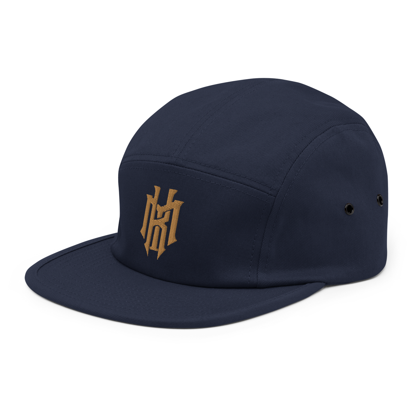 KRLMNTLTY 'Gifted Thoughts' Five Panel in Navy/Gold