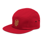 KRLMNTLTY 'Gifted Thoughts' Five Panel in Red/Gold