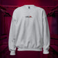 KRLMNTLTY 'Foundation' Embroidered Crewneck in Sport Grey