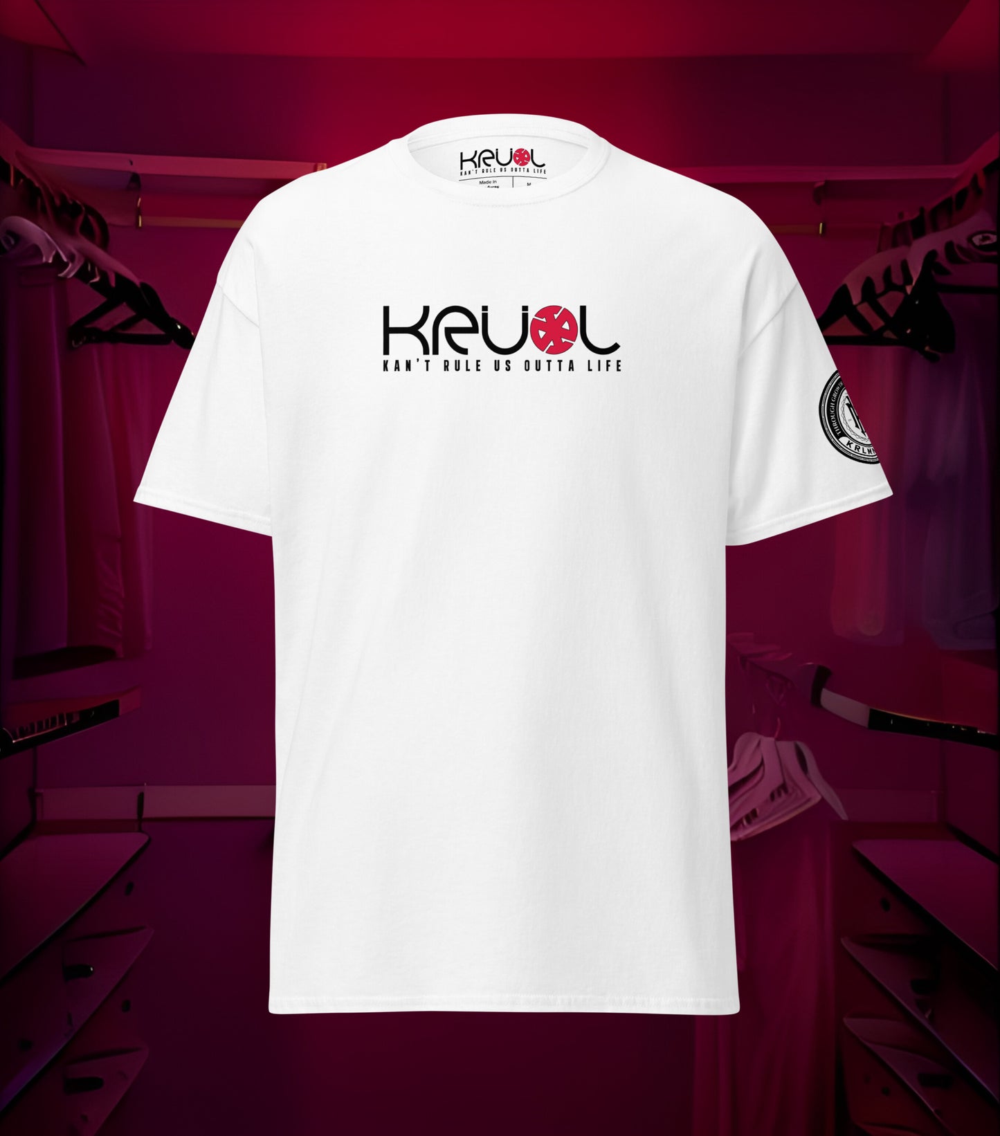 KRLMNTLTY 'Foundation' T-Shirt in White